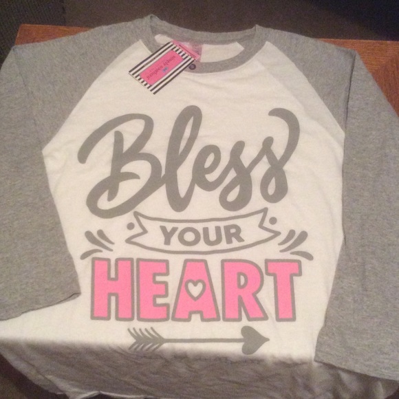 NWT Simply Southern Small 3/4 length T-shirt - Picture 6 of 8